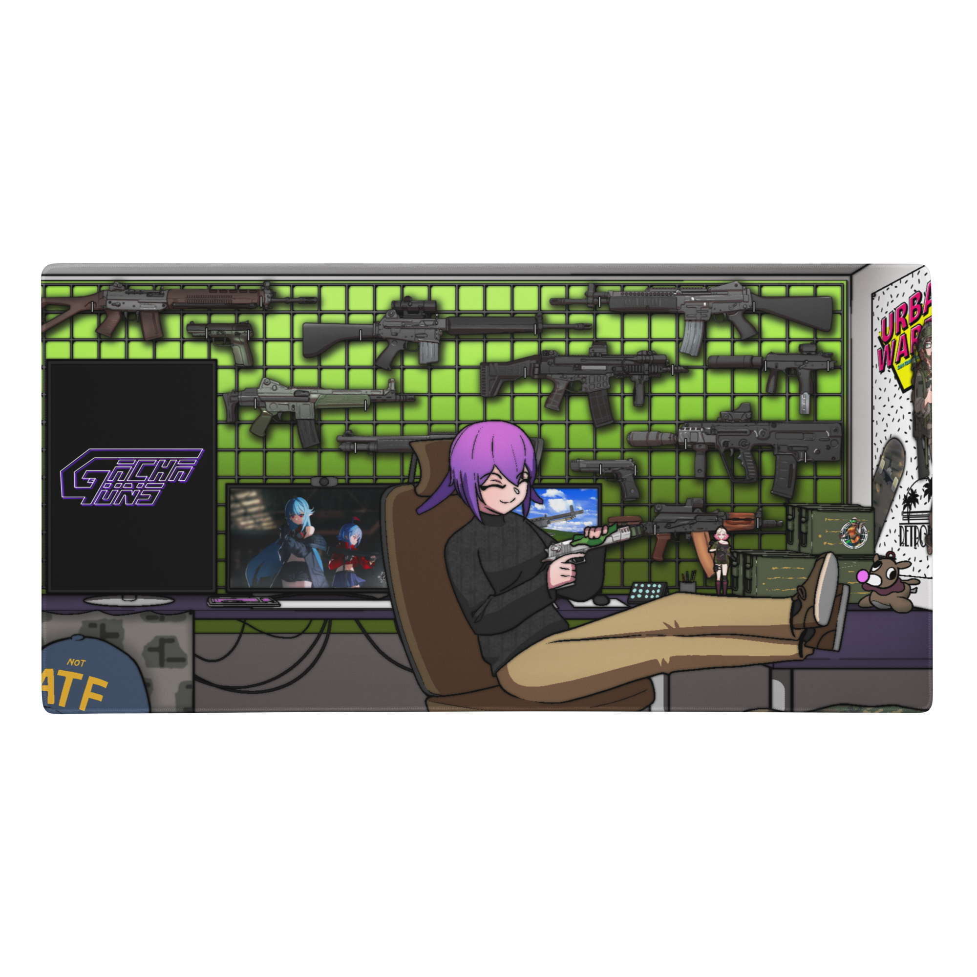 Gacha Intro mousepad