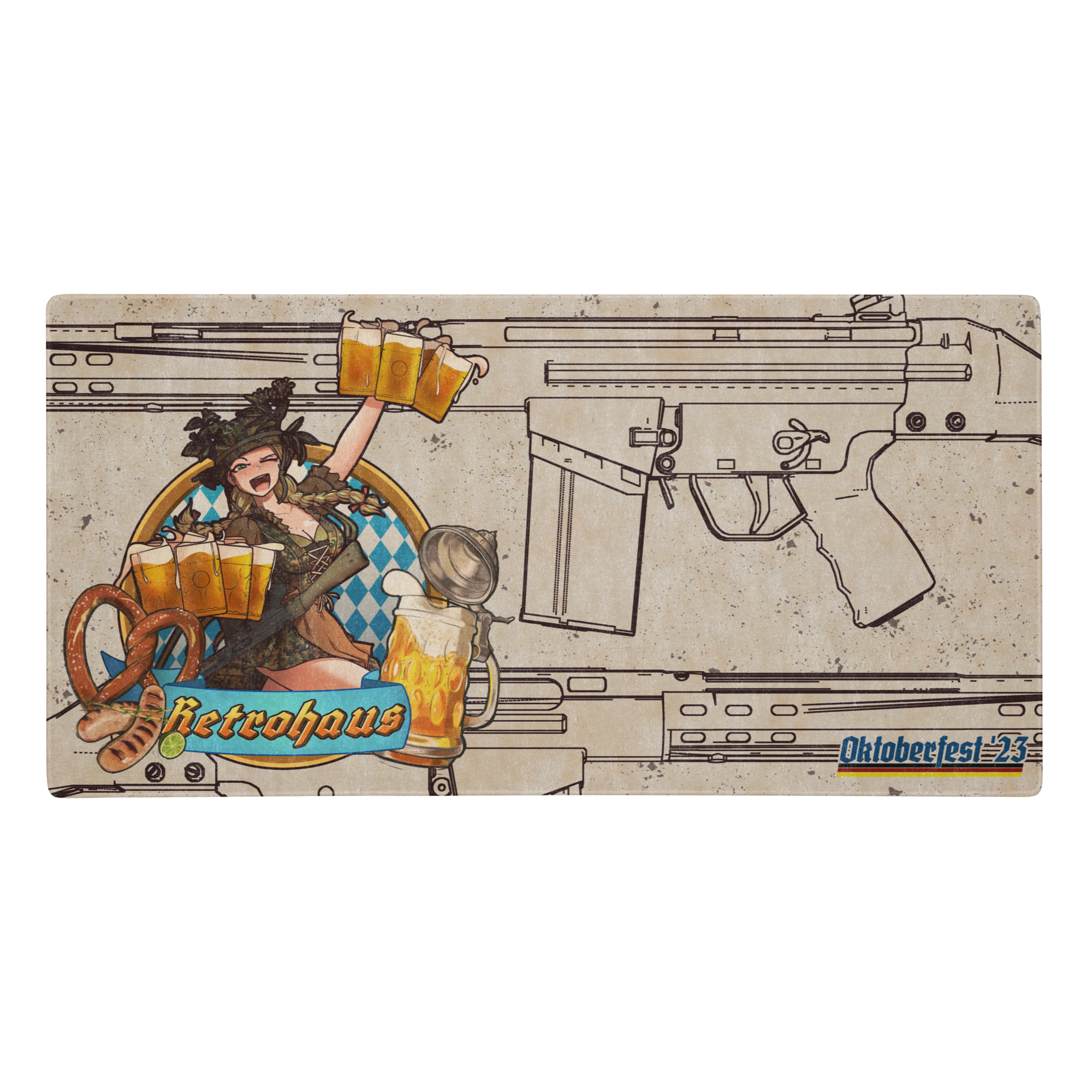 G3 Kellnerin mousepad