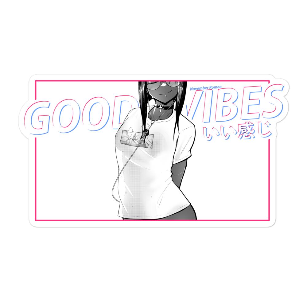 Good vibes sticker