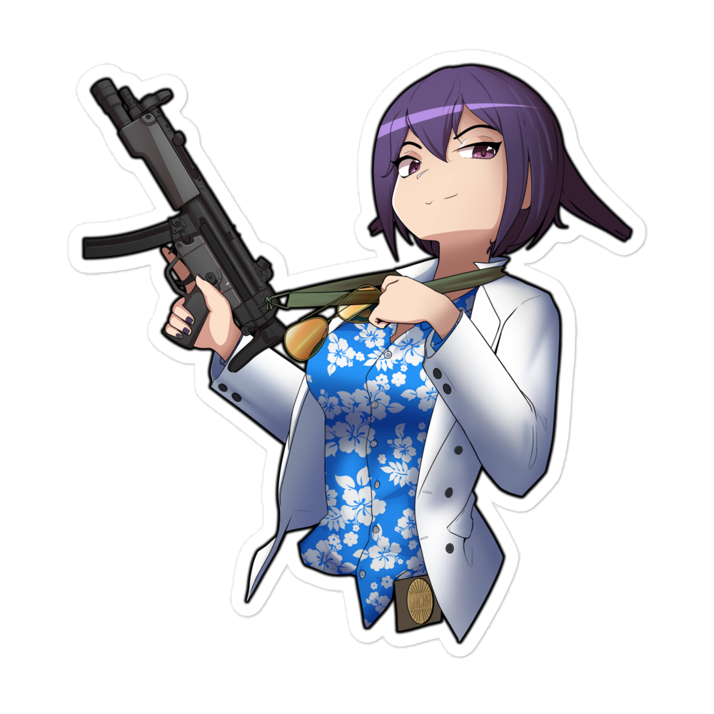 Miami Hana sticker - Runner