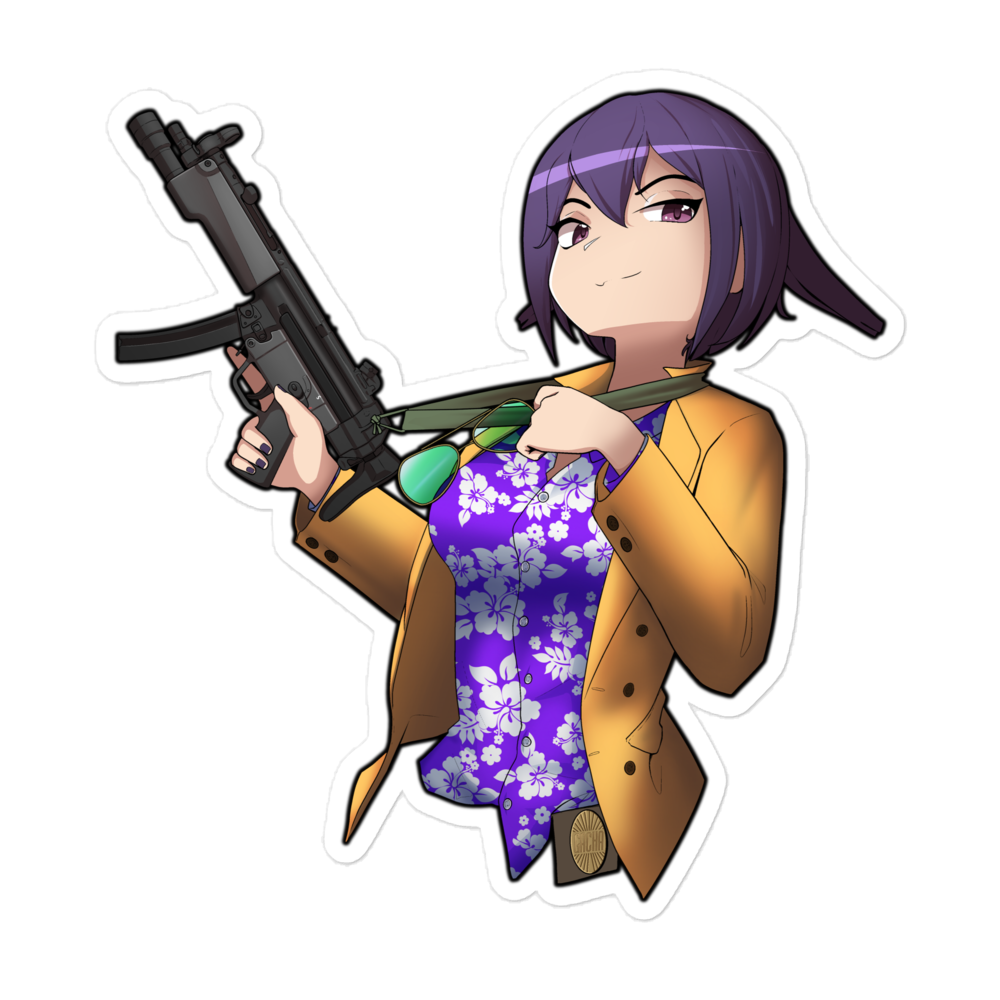Miami Hana sticker - Goin Loud
