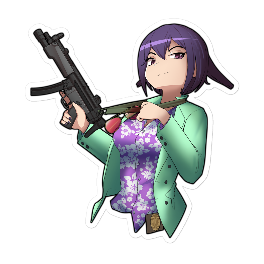 Miami Hana sticker
