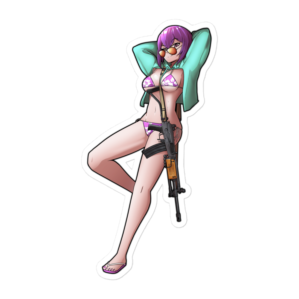 Gacha swimsuit sticker