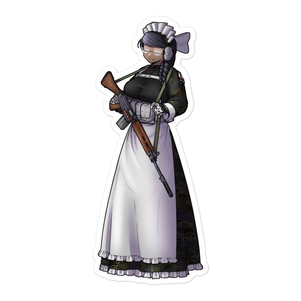 Combat Maid FAL - Idle