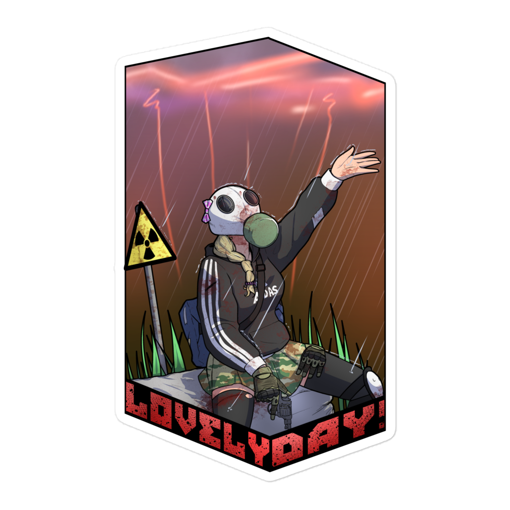 Lovely Day sticker