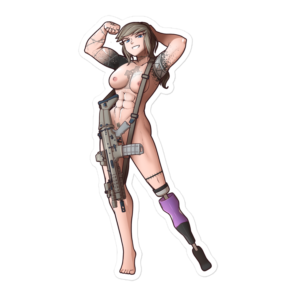 Muscle Mommy Afterhours sticker - armed