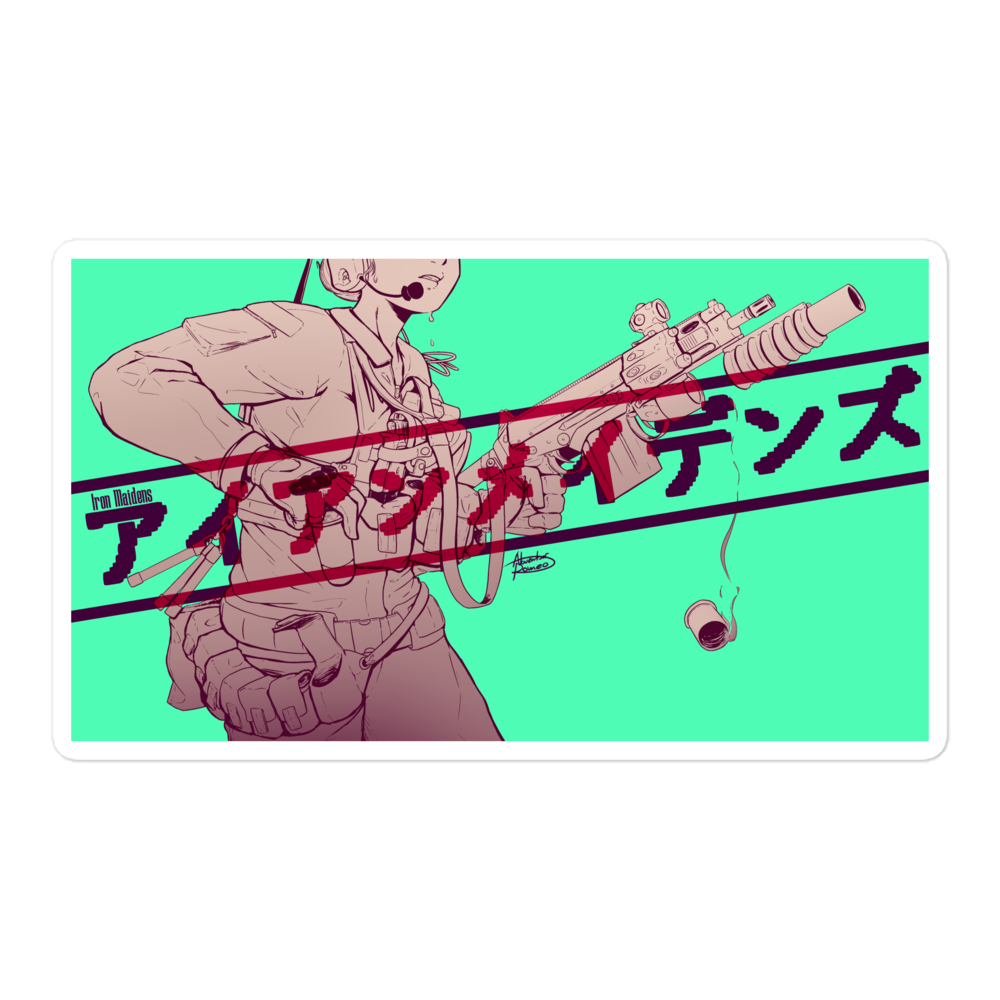 Iron Maidens Classic stickers