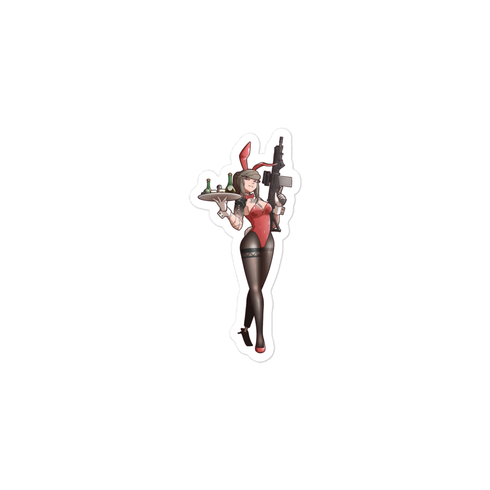Gun Bunny Holly mini - red