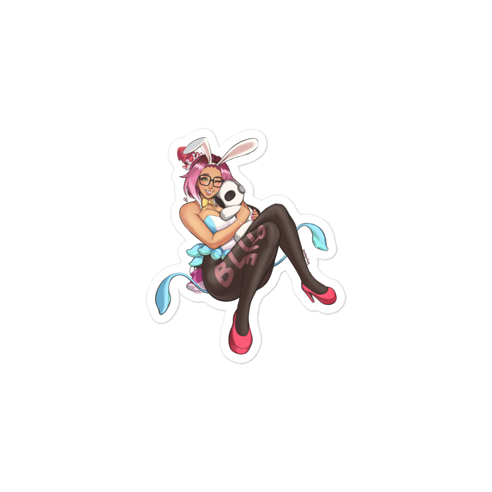Blurie hug mini - bunny squid
