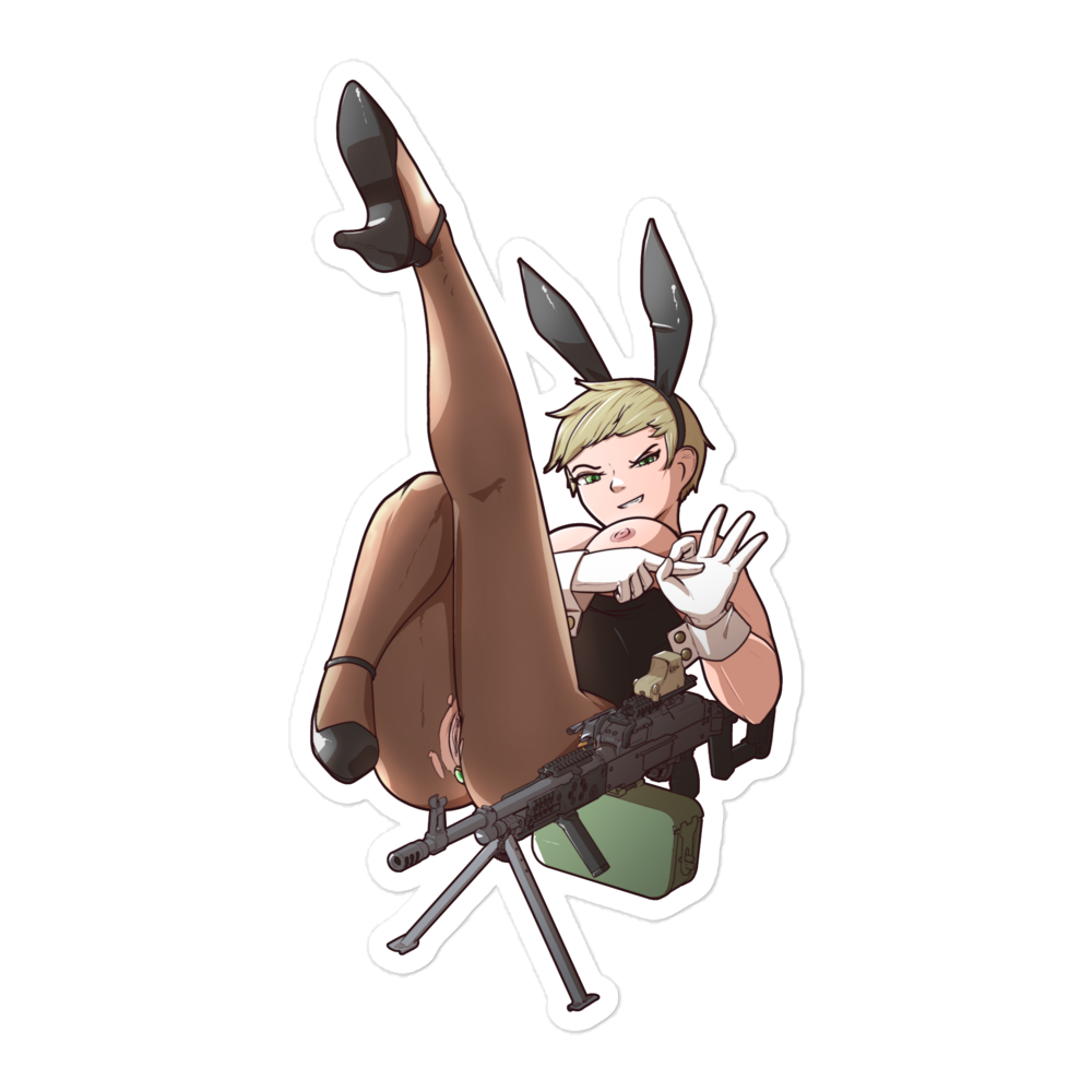 Gun Bunny Afterhours Dima sticker