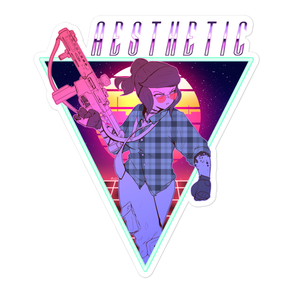 A E S T H E T I C sticker