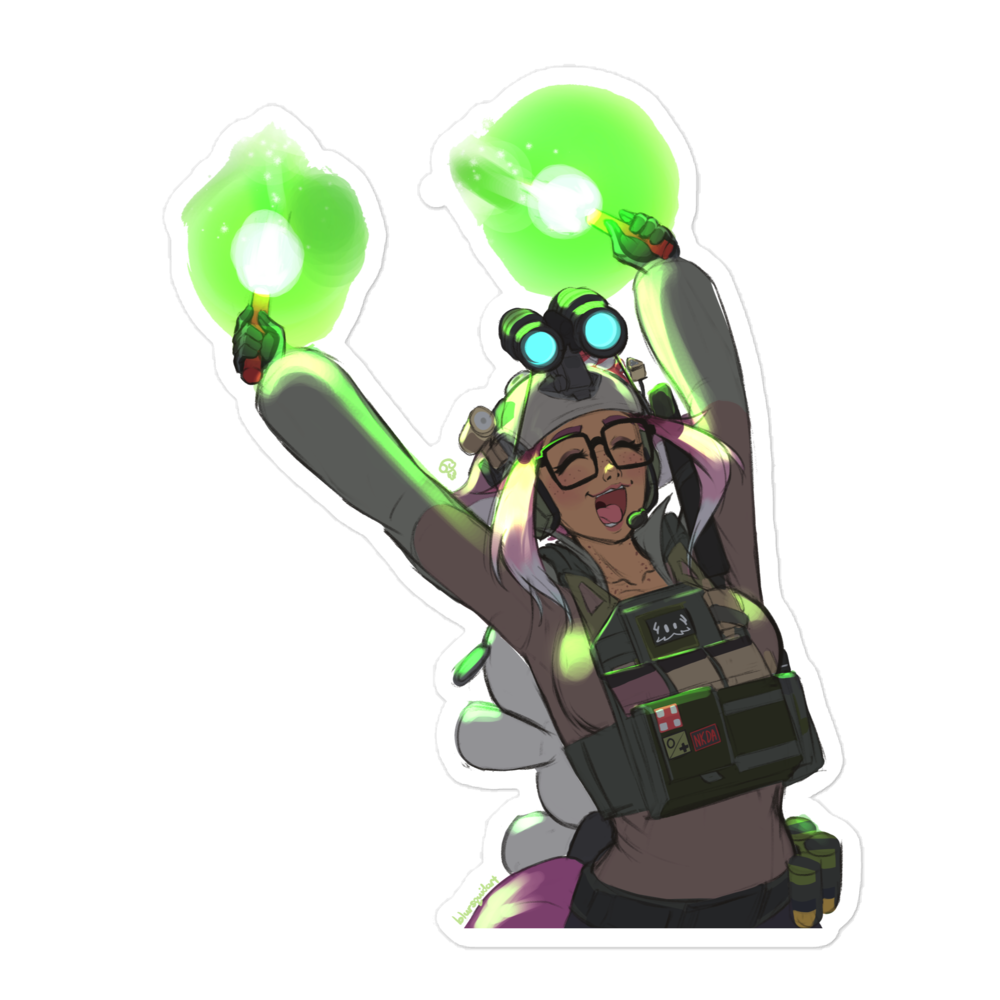 Flare Blurie sticker