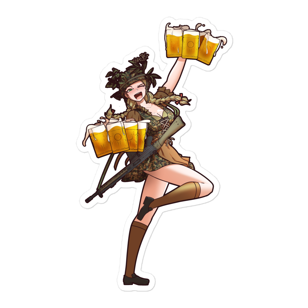 G3 Kellnerin sticker