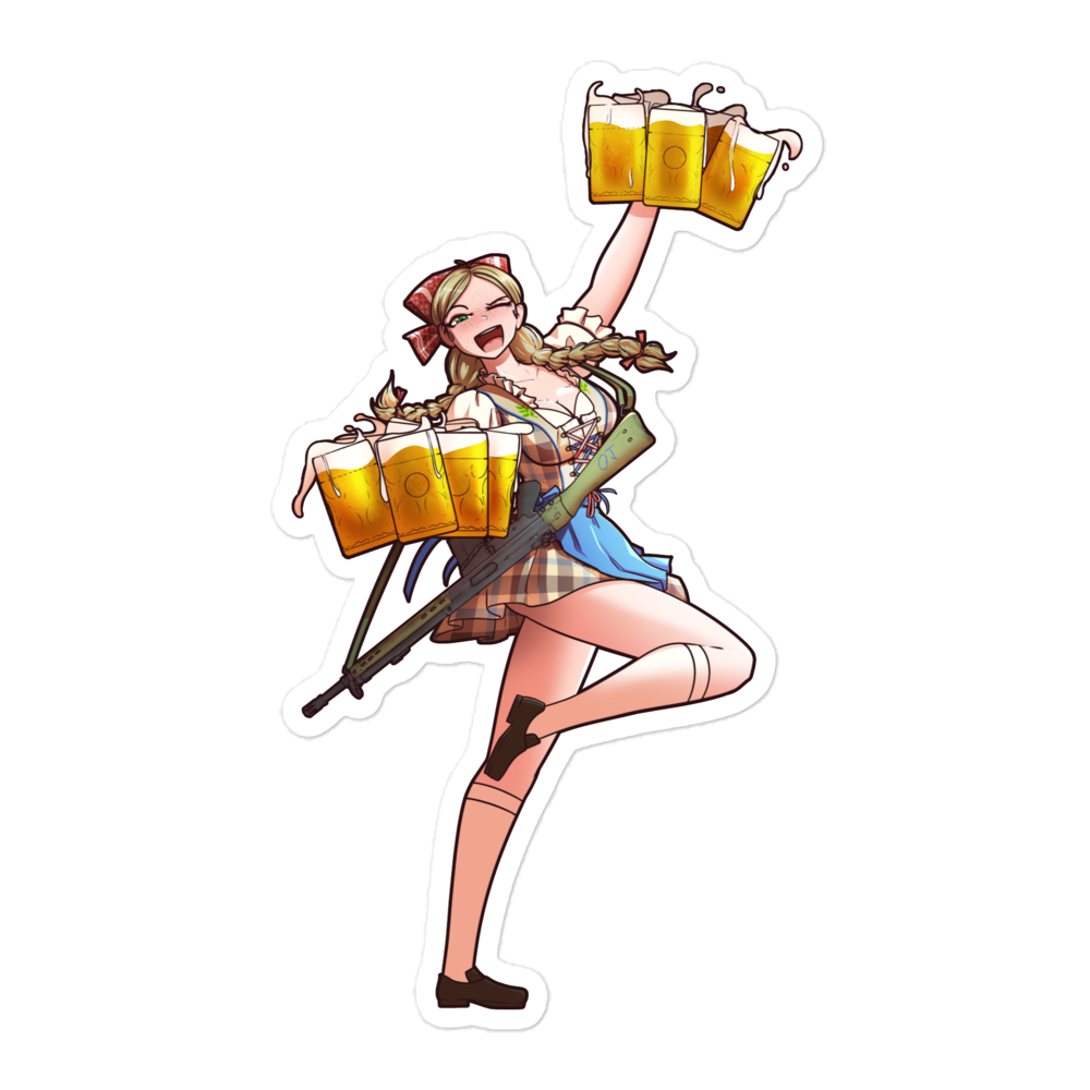 G3 Kellnerin sticker