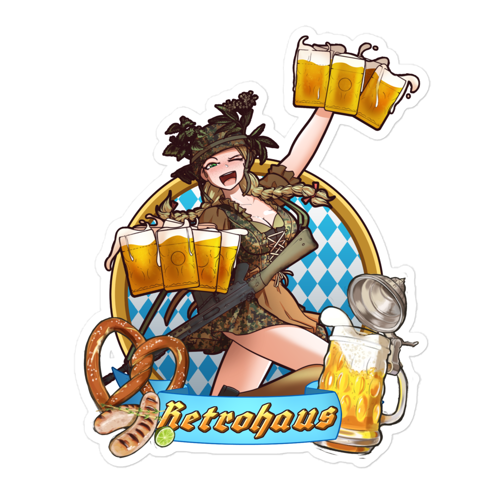 G3 Kellnerin sticker