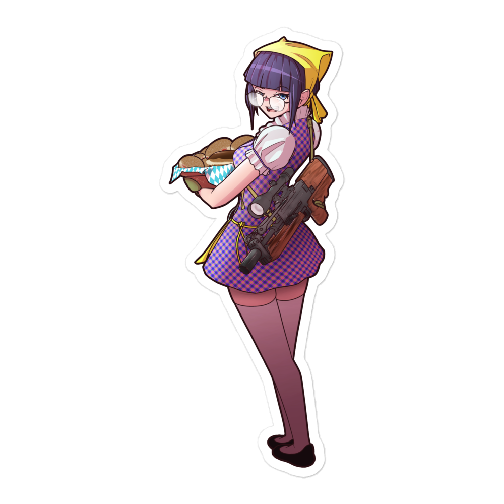 WA2000 Kellnerin sticker