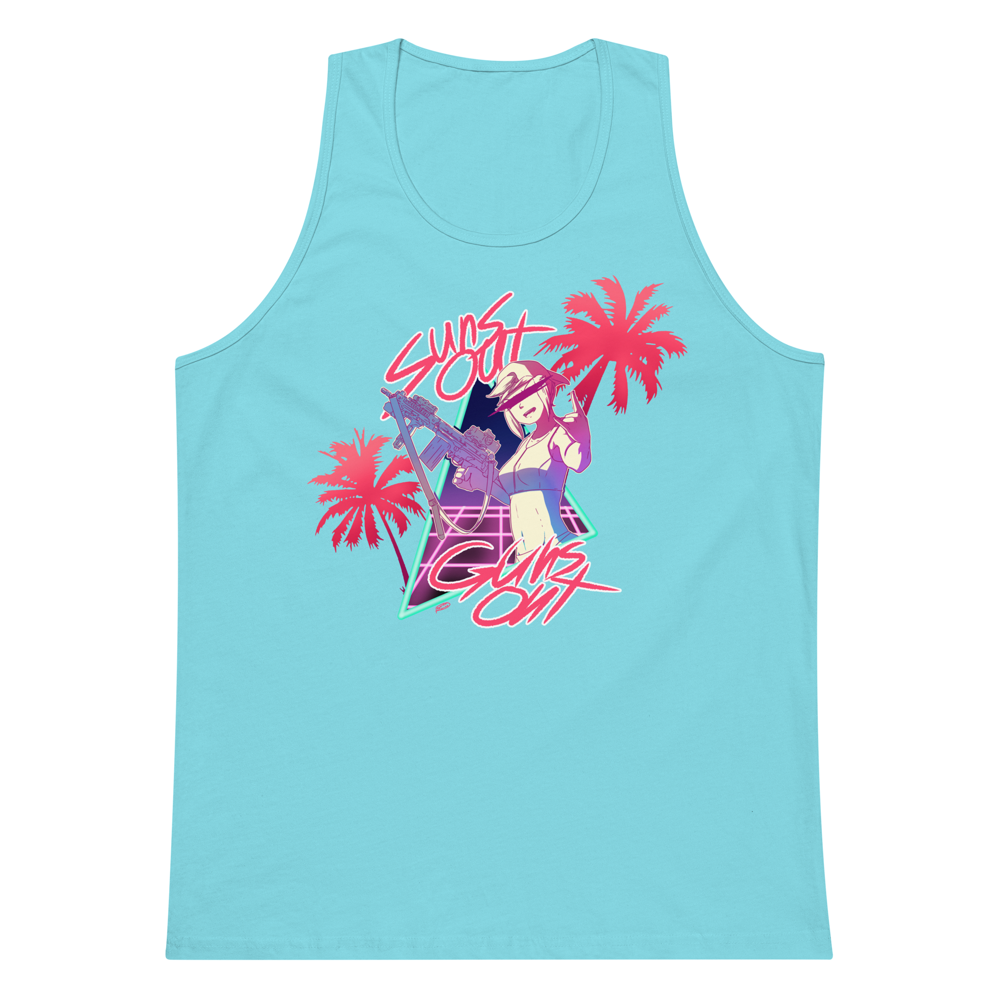 Suns out Guns out [old school design]