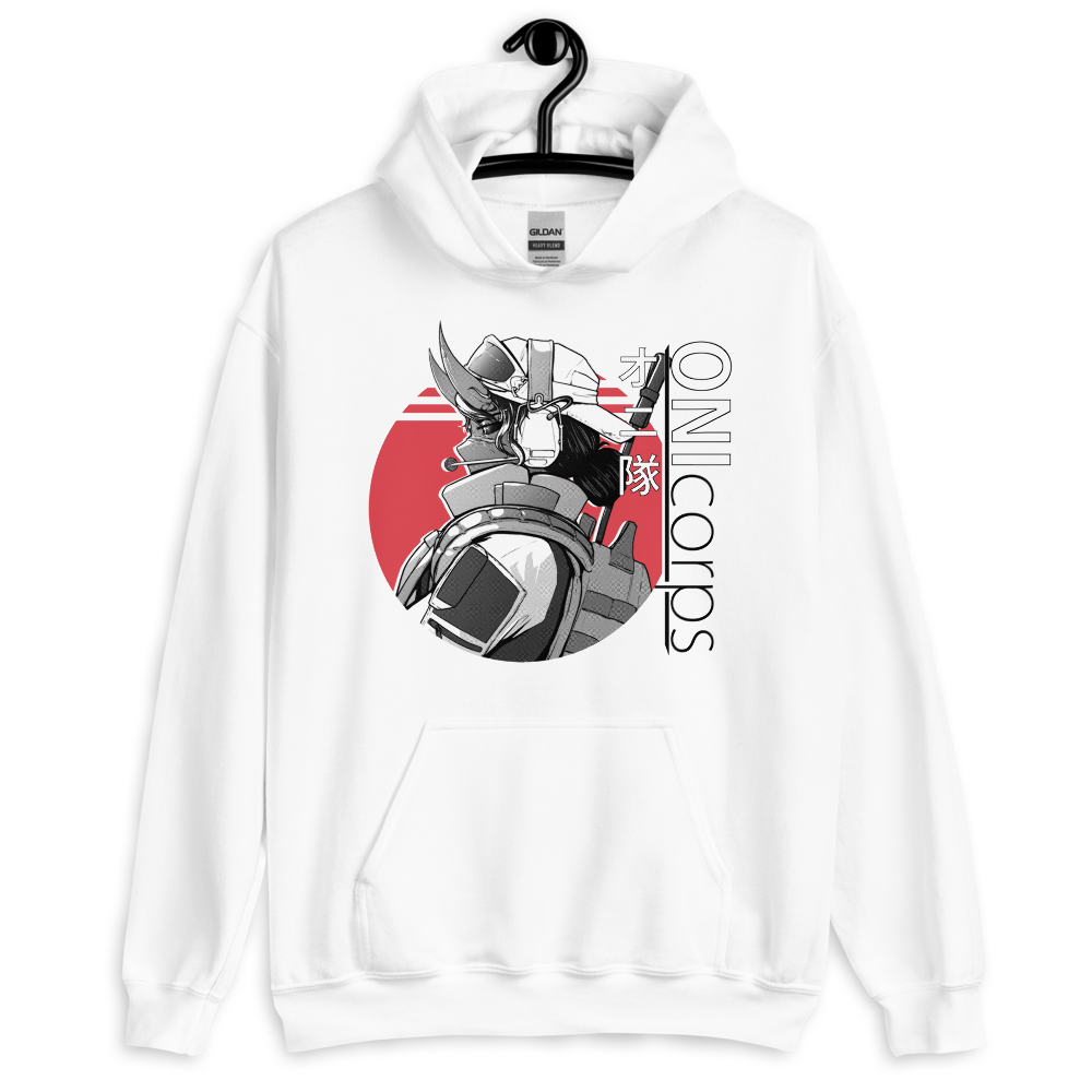 Oni corps hoodie [sleeveless]