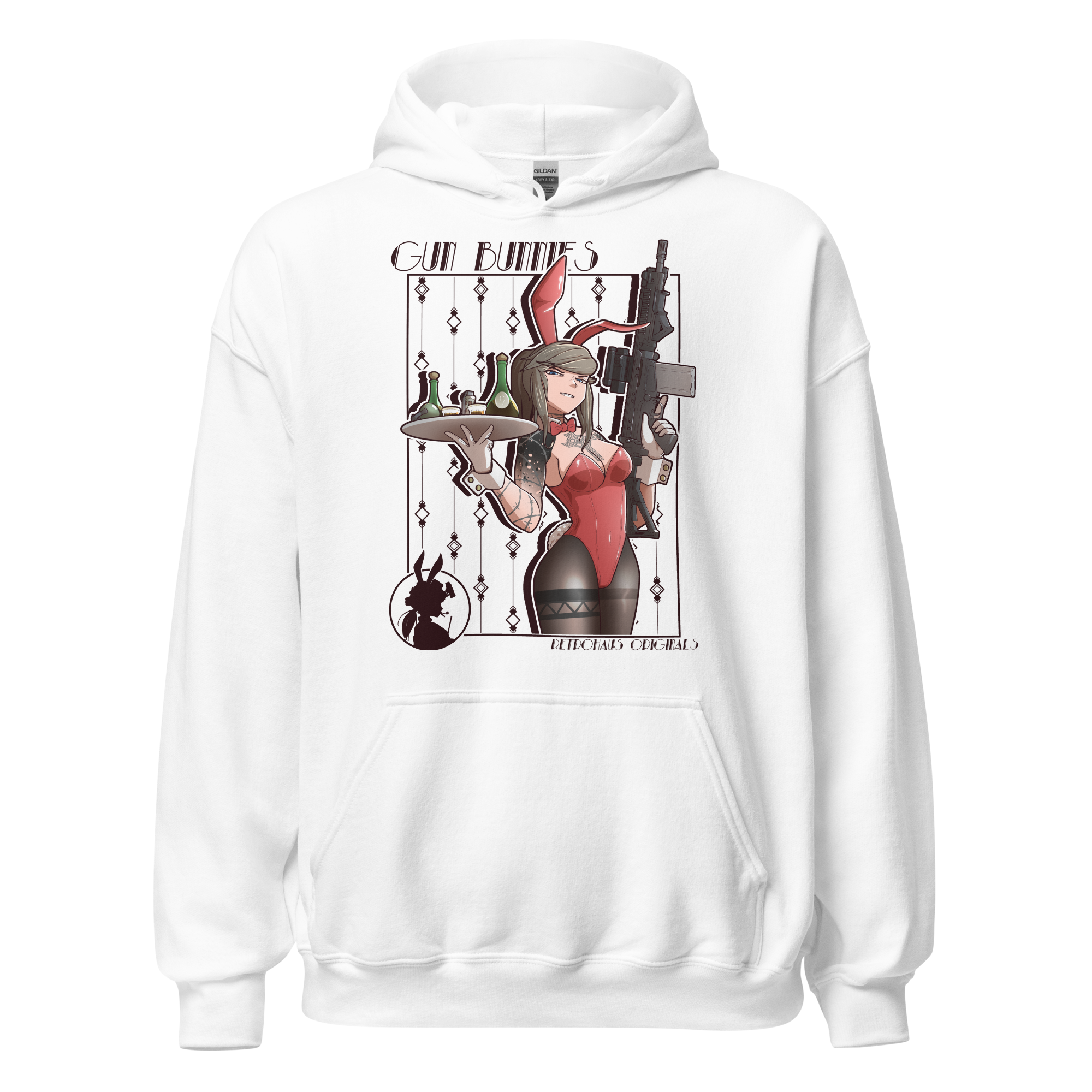 Gun Bunny Holly hoodie
