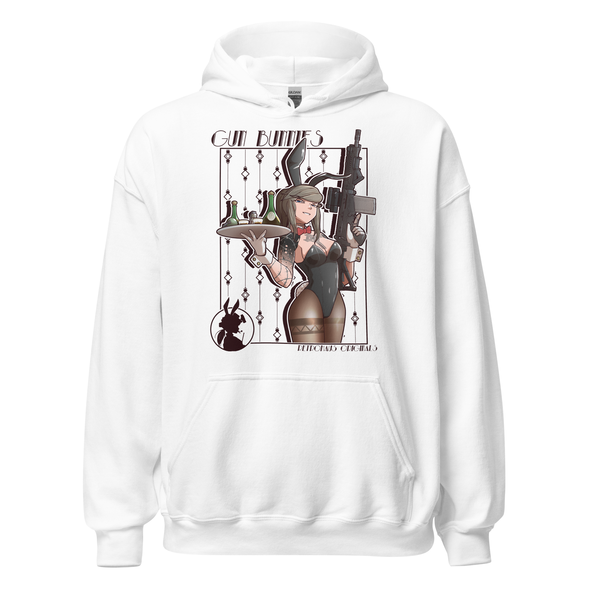 Gun Bunny Holly hoodie