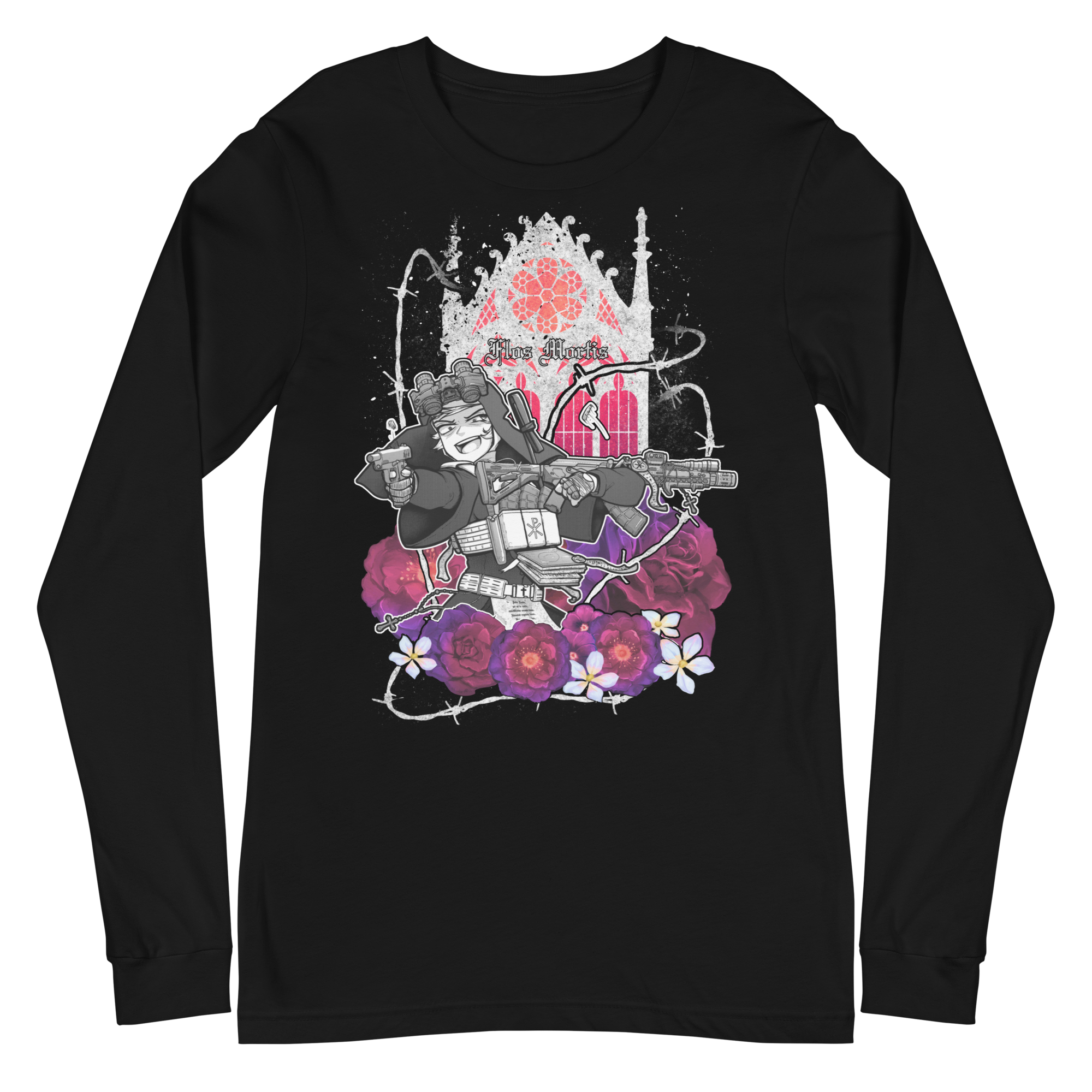 Flos Mortis long sleeve - front design only