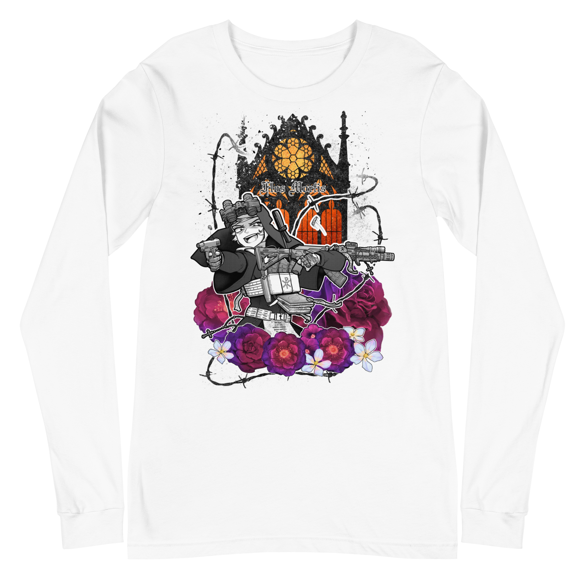 Flos Mortis long sleeve - front design only