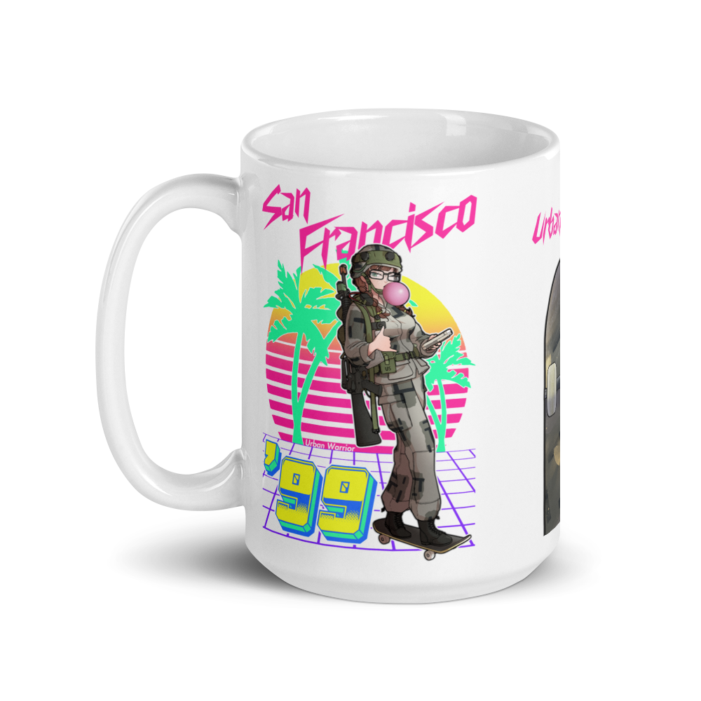 Urban Warrior mug